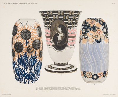 Lot 351 - Lechevallier-Chevignard (G.). La Decoration Moderne à la Manufacture Nationale de Sèvres, 1930