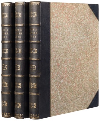 Lot 36 - Booth (Edward Thomas), Rough Notes on the Birds... 3 vols, 1881-87