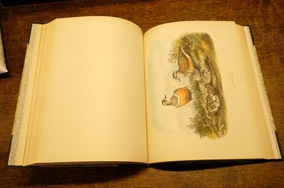 Lot 36 - Booth (Edward Thomas), Rough Notes on the Birds... 3 vols, 1881-87