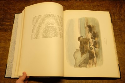 Lot 36 - Booth (Edward Thomas), Rough Notes on the Birds... 3 vols, 1881-87