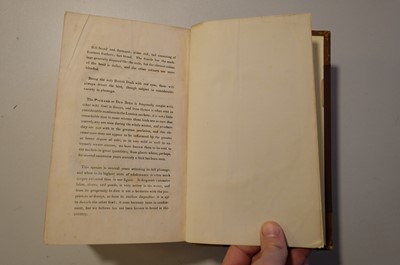 Lot 45 - Graves (George). British Ornithology, 3 vols in 1, 2nd edition, 1821