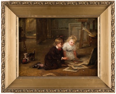 Lot 96 - Cole (James William, active 1849-1889). A Private View