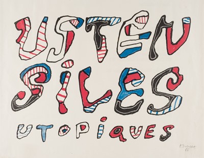 Lot 219 - Dubuffet (Jean, 1901-1985). Ustensiles Utopiques, published by Robert Fraser Gallery, London, 1966
