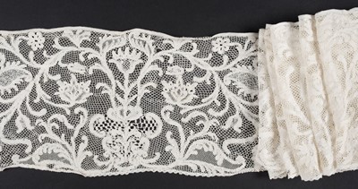Lot 352 - Milanese. A large flounce of lace, Italy, late 18th/early 19th century