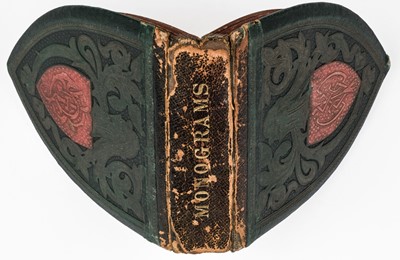 Lot 267 - [Shaped Binding by Leighton]. Monograms, Ancient & Modern, 1st edition, 1866