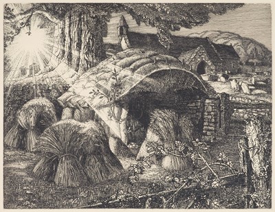 Lot 240 - Tanner (Robin, 1904-1988). Martin's Hovel, [1927], etching