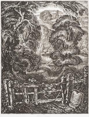 Lot 254 - Tanner (Robin, 1904-1988). The Old Road, Elegy for the English Elm I, 1977