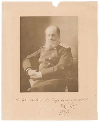 Lot 279 - Cui (César, 1835-1918), Russian composer. Signed Photograph, ‘C. Cui’, 1907