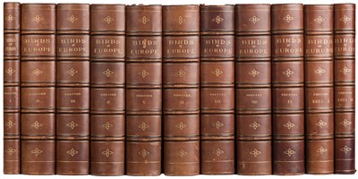 Lot 43 - Dresser (Henry E.). A History of the Birds of Europe, 11 vols., 1871-1910