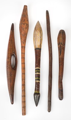 Lot 467 - Tribal Art. A collection of Australian Aboriginal artefacts