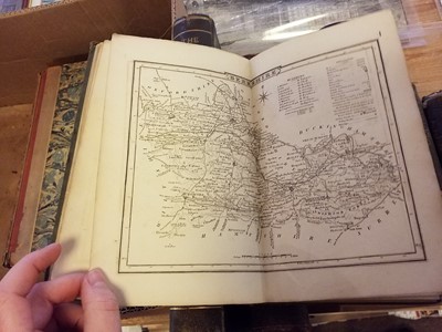 Lot 3 - Atlases. A collection of approximately 30 volumes, mostly 19th-century