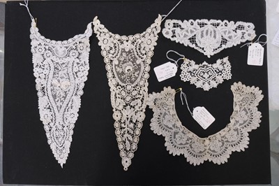 Lot 306 - Brussels. A bobbin and Point de Gaze length, circa 1880, and other Brussels lace