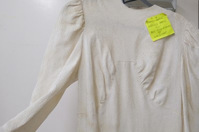Lot 267 - Clothing. A 1940s wedding dress, & other wedding dresses and paraphernalia