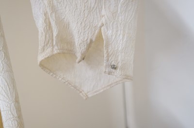 Lot 267 - Clothing. A 1940s wedding dress, & other wedding dresses and paraphernalia