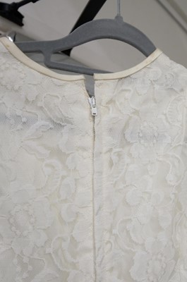 Lot 267 - Clothing. A 1940s wedding dress, & other wedding dresses and paraphernalia
