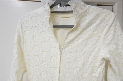 Lot 267 - Clothing. A 1940s wedding dress, & other wedding dresses and paraphernalia
