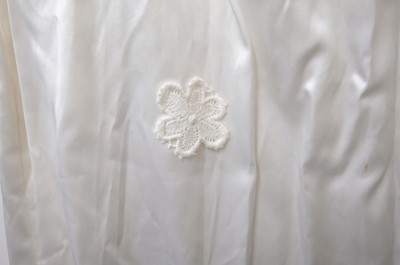 Lot 267 - Clothing. A 1940s wedding dress, & other wedding dresses and paraphernalia