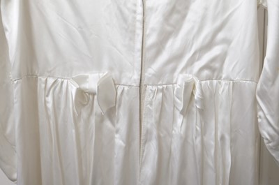 Lot 267 - Clothing. A 1940s wedding dress, & other wedding dresses and paraphernalia