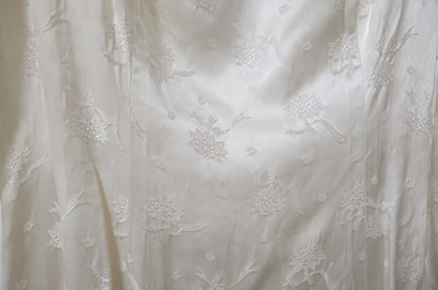Lot 267 - Clothing. A 1940s wedding dress, & other wedding dresses and paraphernalia