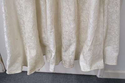 Lot 267 - Clothing. A 1940s wedding dress, & other wedding dresses and paraphernalia