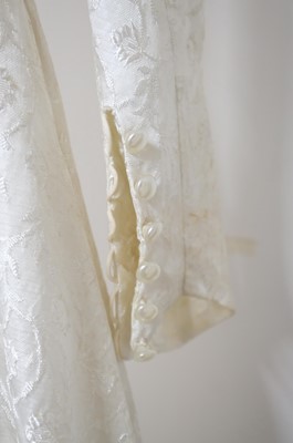 Lot 267 - Clothing. A 1940s wedding dress, & other wedding dresses and paraphernalia