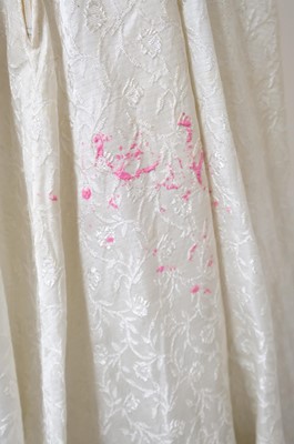 Lot 267 - Clothing. A 1940s wedding dress, & other wedding dresses and paraphernalia