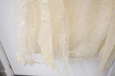 Lot 267 - Clothing. A 1940s wedding dress, & other wedding dresses and paraphernalia