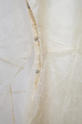 Lot 267 - Clothing. A 1940s wedding dress, & other wedding dresses and paraphernalia