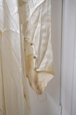 Lot 267 - Clothing. A 1940s wedding dress, & other wedding dresses and paraphernalia