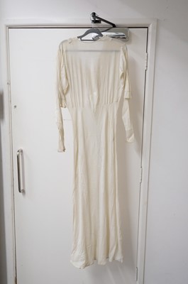 Lot 267 - Clothing. A 1940s wedding dress, & other wedding dresses and paraphernalia
