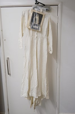 Lot 267 - Clothing. A 1940s wedding dress, & other wedding dresses and paraphernalia