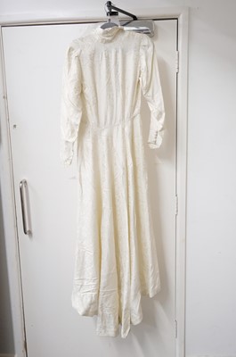 Lot 267 - Clothing. A 1940s wedding dress, & other wedding dresses and paraphernalia