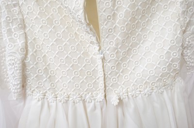 Lot 267 - Clothing. A 1940s wedding dress, & other wedding dresses and paraphernalia