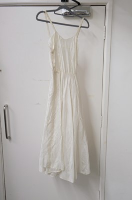 Lot 267 - Clothing. A 1940s wedding dress, & other wedding dresses and paraphernalia