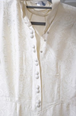 Lot 267 - Clothing. A 1940s wedding dress, & other wedding dresses and paraphernalia