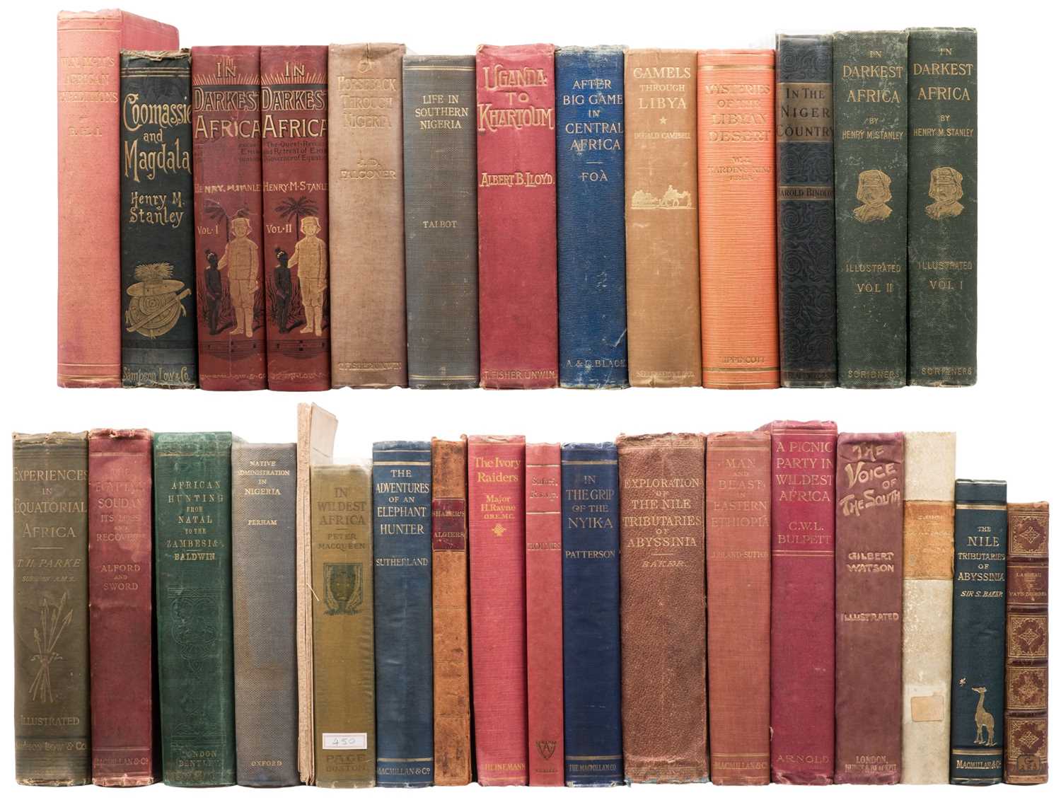 Lot 23 - Jessen (Burchard Heinrich). W. N. McMillan's Expeditions and Big Game Hunting, 1906