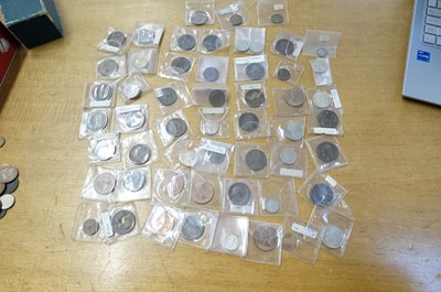 Lot 514 - Coins. Collection of various coins, 1806-1978