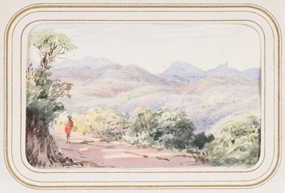 Lot 22 - India. Album of 17 fine watercolour views of the Nilgiri Hills, India, 1860s-1880s