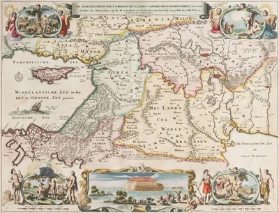 Lot 116 - Holy Land. Stoopendahl (Daniel), De Gelegentheyt van 't Paradys..., circa 1750
