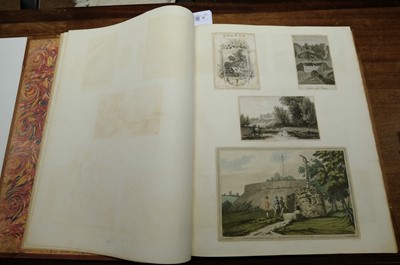 Lot 24 - London & River Thames. A large folio album of 344 prints and 2 watercolours, late 18th/early 19th c.