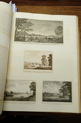 Lot 24 - London & River Thames. A large folio album of 344 prints and 2 watercolours, late 18th/early 19th c.