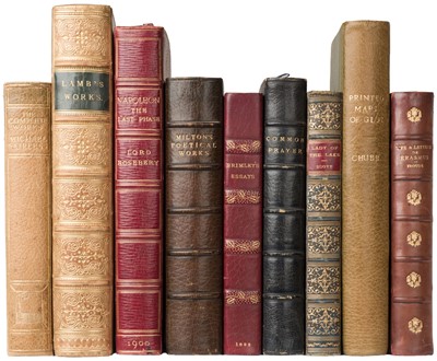 Lot 290 - Bindings. A Collection of Nine Bindings, 19th & early 20th century