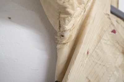 Lot 271 - Clothing. A Spitalfields silk overdress, circa 1780s