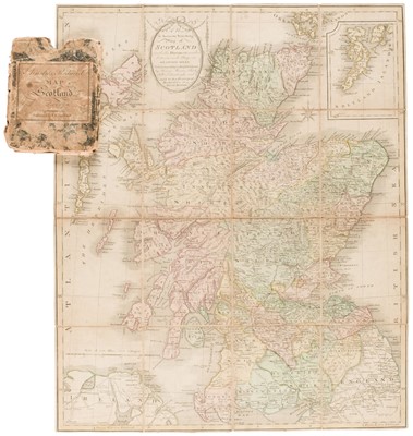 Lot 139 - Scotland. Ainslie (John), A New Accurate Travelling Map of Scotland..., circa 1790