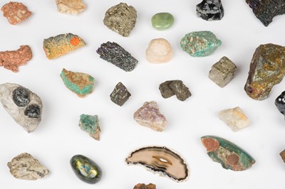 Lot 418 - Minerals. A large collection of world minerals