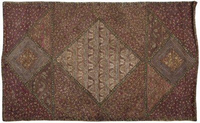 Lot 289 - Indian. An embroidered panel, mid 19th century