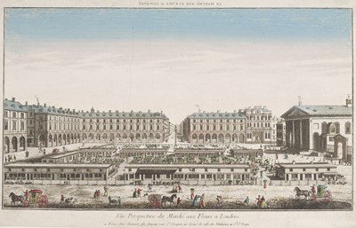 Lot 585 - London. Five Vue d'optique, cica 1770