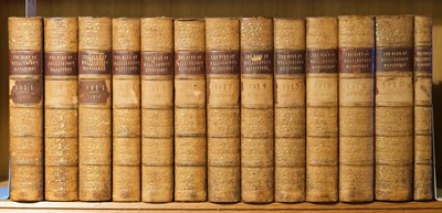 Lot 108 - Gurwood (Lieut. Colonel). The Dispatches of Field Marshal the Duke of Wellington..., 1837-1839