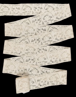 Lot 320 - Flemish. A long length of lace, Belgium, late 17th century