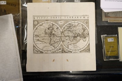 Lot 526 - World. Merian (Matthäus). Typus Orbis Terrarum, Frankfurt: circa 1641